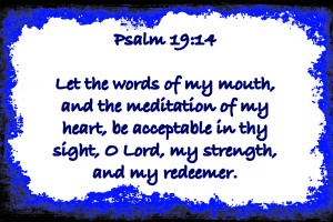 Psalm 19 14 6WBL